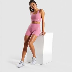 Gymshark set in dusky pink size small!